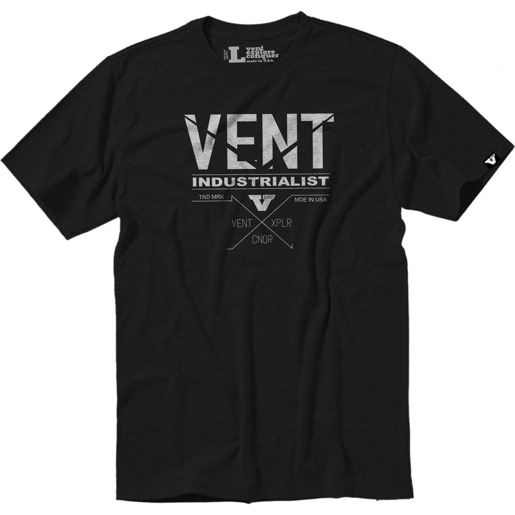 Vent Mastermind Tee - Black