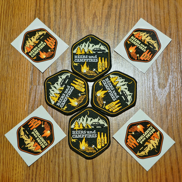 Vent Beers And Campfires Patch
