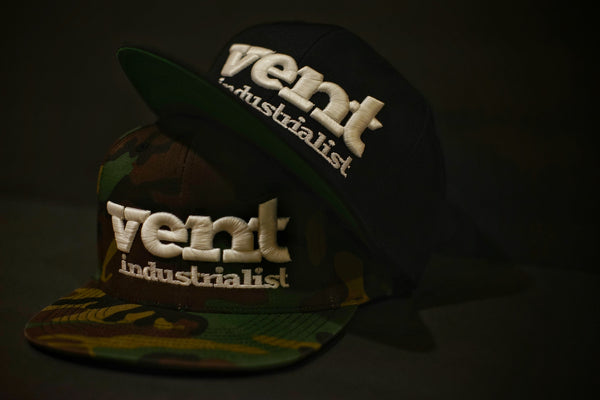 Vent Branded Snapback - Camo/Black SOLD OUT